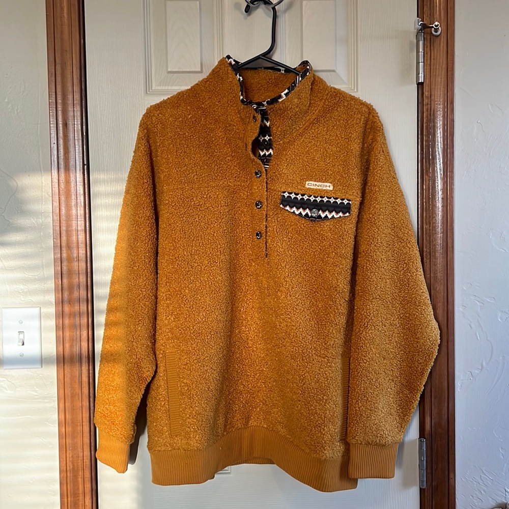 WOMEN'S CINCH POLAR FLEECE PULLOVER - Large